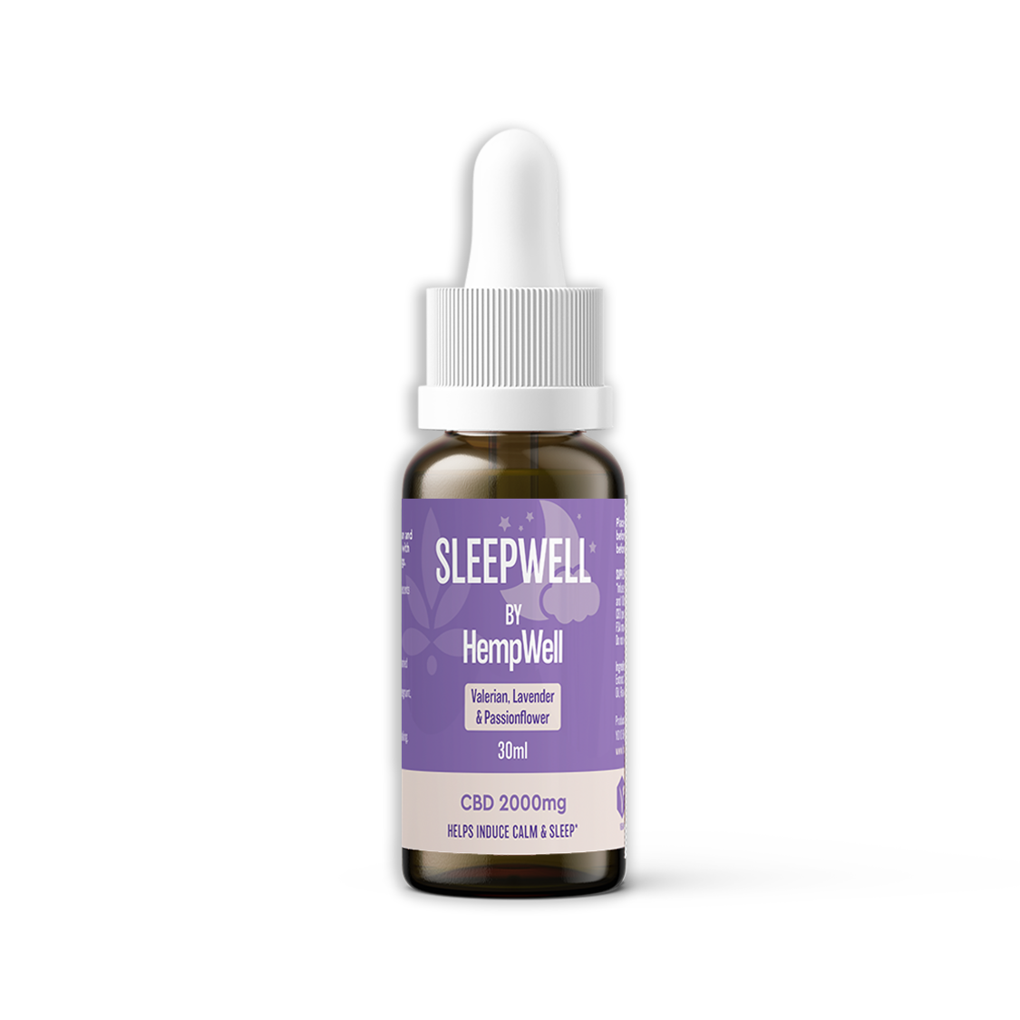 HW_CBDFS_PureIsolateOil_2000mg_HerbalSleep-1.png HempWell | CBD Oil Pure Isolate | THC-Free | 2000mg | 30ml (Herbal Infusions Flavour)